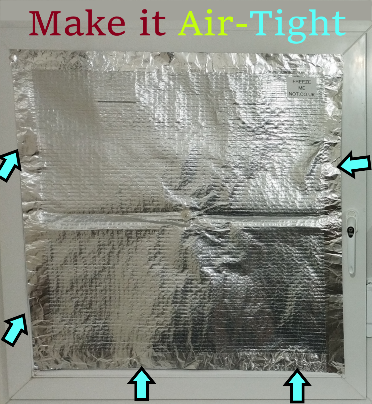 FREEZE ME NOT - Window Heat Sheets
